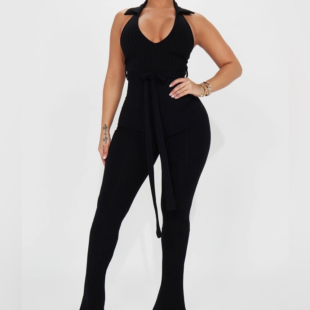 Black jumpsuit